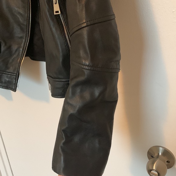 Zara TRF Leather Jacket - Picture 3 of 8
